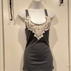 Crochet racerback tank top